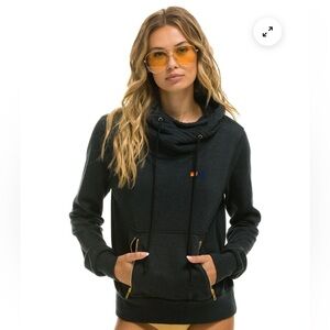 NWT Aviator Nation Ninja Hoodie XL Charcoal